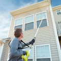 Pros Of Working With A Trusted Window Cleaning Company In Blaine After The Repair Of Your Concrete Home